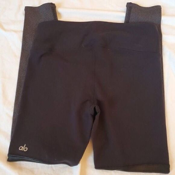 Alo Yoga Black Alosoft Momentum Legging Size XS - Picture 4 of 9